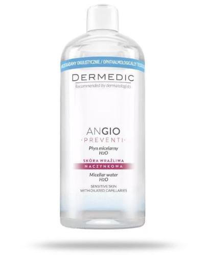 podgląd produktu Dermedic Angio Preventi płyn micelarny H2O 500 ml