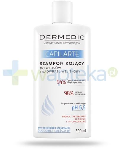 zdjęcie produktu Dermedic CapilArte szampon kojący do włosów i nadwrażliwej skóry głowy 300 ml