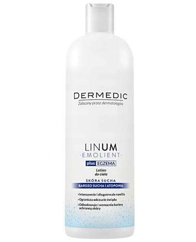 podgląd produktu Dermedic Emolient Linum lotion do ciała 400 ml