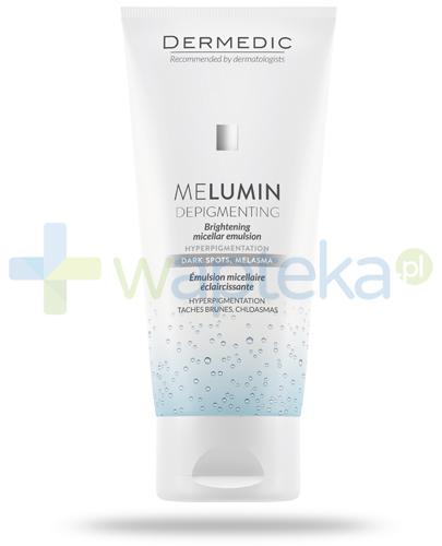 podgląd produktu Dermedic MeLumin Depigmenting emulsja micelarna rozjaśniająca koloryt skóry 200 ml
