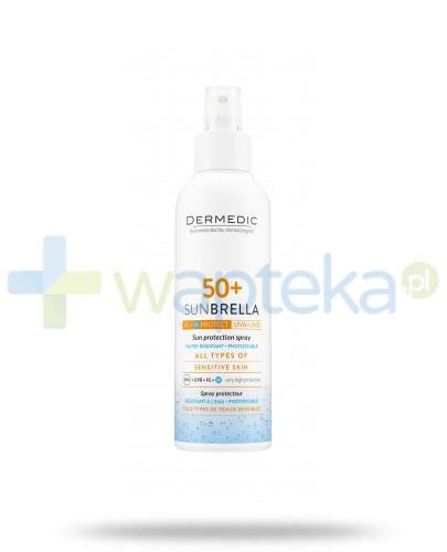 podgląd produktu Dermedic Sunbrella Spray ochronny do ciała SPF 50+ 150 ml 
