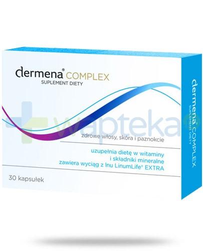 Dermena Complex Zdrowe Włosy Skóra I Paznokcie 30 Kapsułek