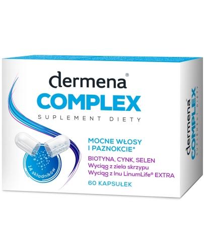 zdjęcie produktu Dermena Complex zdrowe włosy skóra i paznokcie 60 kapsułek