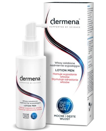 podgląd produktu Dermena Hair Care Men Lotion do włosów osłabionych nadmiernie wypadających 150 ml 