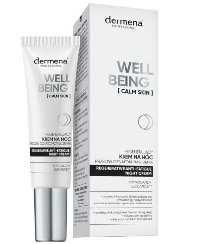 podgląd produktu Dermena Professional Well Being Calm Skin regenerujący krem na noc 30 ml
