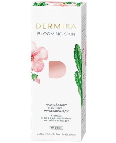 podgląd produktu Dermika Blooming Skin Nawilżający hydrożel wygładzający na dzień 50 ml