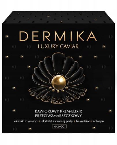 podgląd produktu Dermika Luxury Caviar Kawiorowy krem-eliksir przeciwzmarszczkowy na noc 50 ml