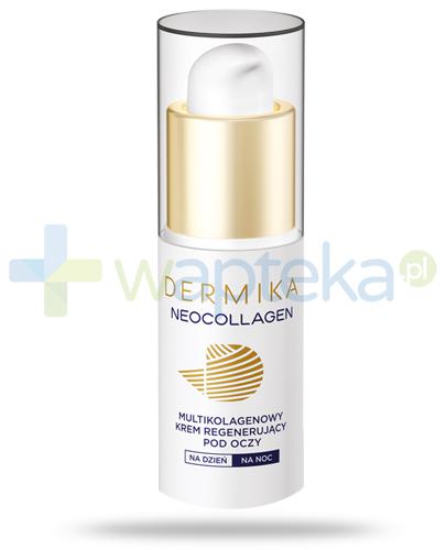 zdjęcie produktu Dermika Neocollagen multikolagenowy krem regenerujący pod oczy na dzień i na noc 15 ml
