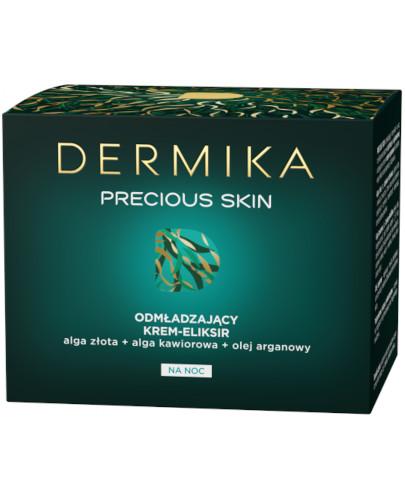 podgląd produktu Dermika Precious Skin odmładzający krem-eliksir na noc 50 ml