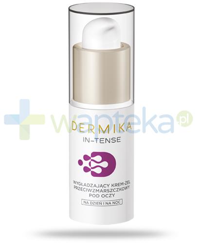 podgląd produktu Dermina In-Tense wygładzający krem-żel przeciwzmarszczkowy pod oczy 15 ml