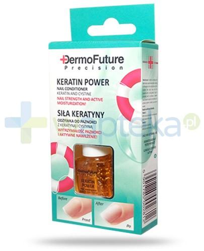 podgląd produktu DermoFuture Keratin Power odżywka z keratyną i cystyną do paznokci 9 ml