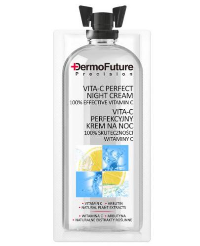 podgląd produktu DermoFuture perfekcyjny krem na noc z witaminą C 12 ml