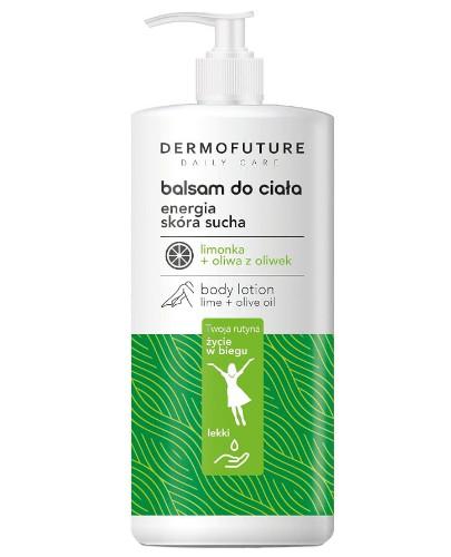 podgląd produktu DermoFuture Daily Care balsam do ciała energia Limonka & Oliwa z oliwek do skóry suchej 480 ml