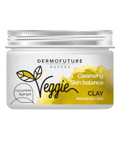 zdjęcie produktu DermoFuture Veggie glinka oczyszczająca Ogórek & Imbir 150 ml