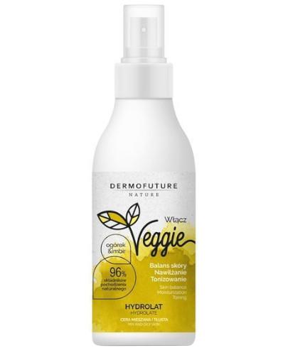 podgląd produktu DermoFuture Veggie hydrolat Ogórek & Imbir 200 ml