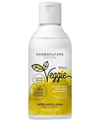 podgląd produktu DermoFuture Veggie woda micelarna Ogórek & Imbir 300 ml
