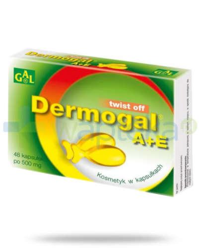 podgląd produktu GAL Dermogal A+E twist off 48 kapsułek