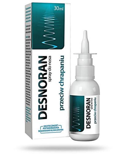 podgląd produktu Desnoran spray do nosa przeciw chrapaniu 30 ml