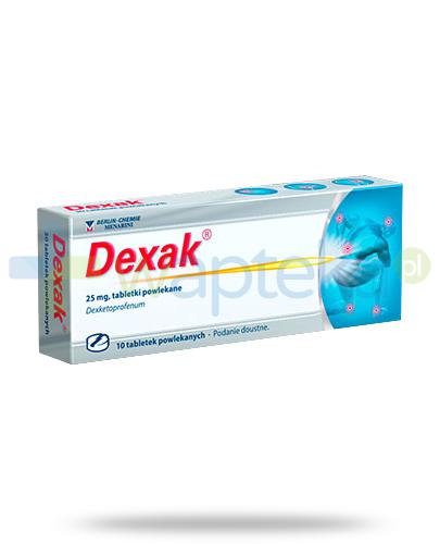 podgląd produktu Dexak 25mg 10 tabletek