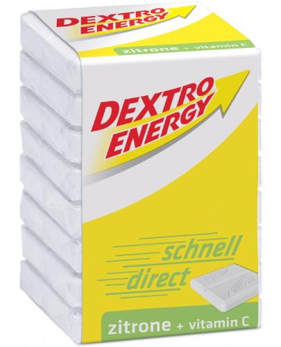 zdjęcie produktu Dextro Energy cytryna z witaminą C glukoza 8 pastylek