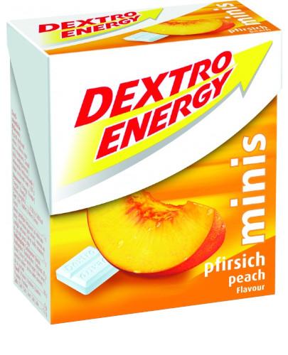 podgląd produktu Dextro Energy minis o smaku brzoskwiniowym 50 g