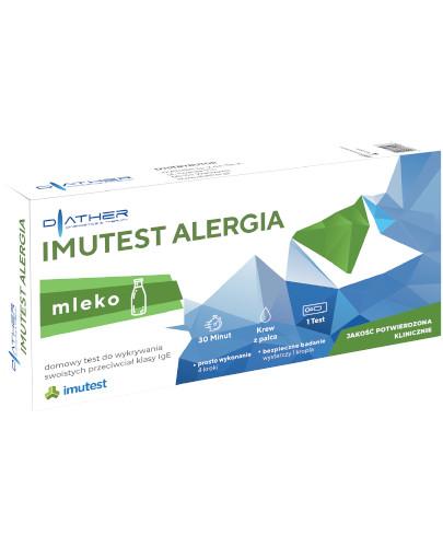 podgląd produktu Diather Imutest Alergia mleko 1 sztuka