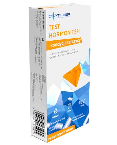 podgląd produktu Diather Test Hormon TSH z krwi 1 sztuka