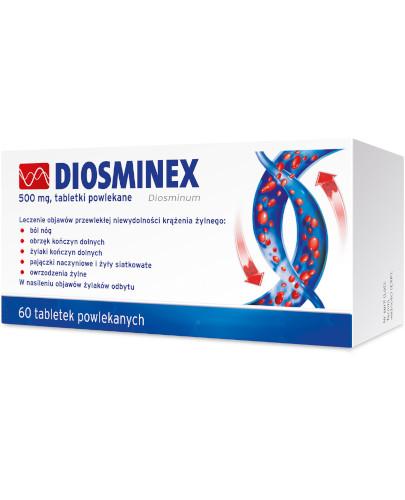 podgląd produktu Diosminex 500mg 60 tabletek