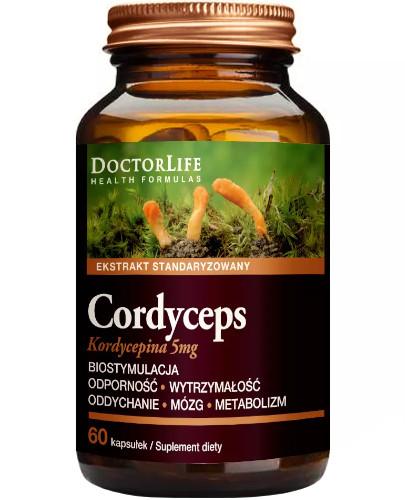 podgląd produktu Doctor Life Cordyceps 500 mg 60 kapsułek