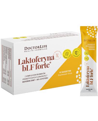 podgląd produktu Doctor Life Laktoferyna bLF Forte 15 saszetek