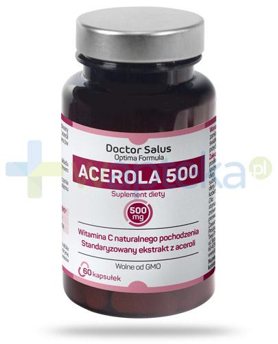 podgląd produktu Doctor Salus Acerola 500 500mg 60 kapsułek 