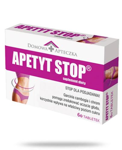 podgląd produktu Domowa Apteczka Apetyt Stop 60 tabletek