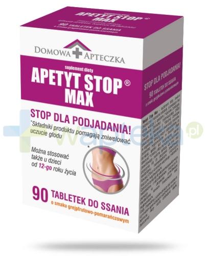 podgląd produktu Domowa Apteczka Apetyt Stop Max 90 tabletek