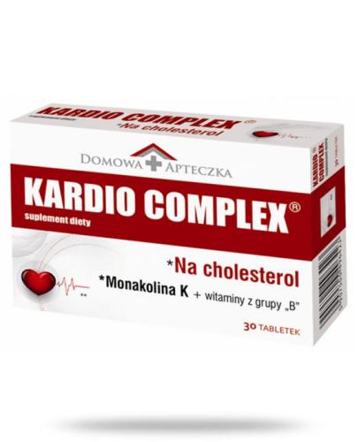 podgląd produktu Domowa Apteczka Kardio Complex na cholesterol 30 tabletek