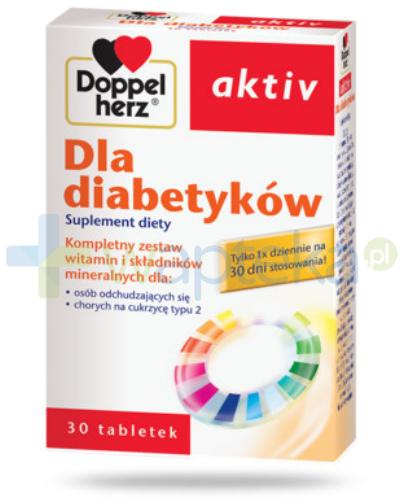 podgląd produktu DoppelHerz Aktiv dla diabetyków 30 tabletek