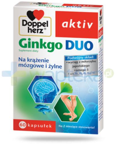 zdjęcie produktu Doppelherz Aktiv Ginkgo Duo 60 kapsułek