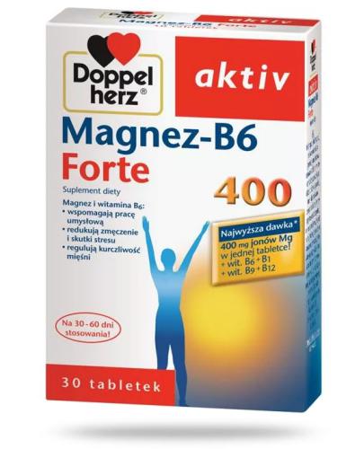 podgląd produktu Doppelherz Aktiv Magnez-B6 Forte 30 tabletek