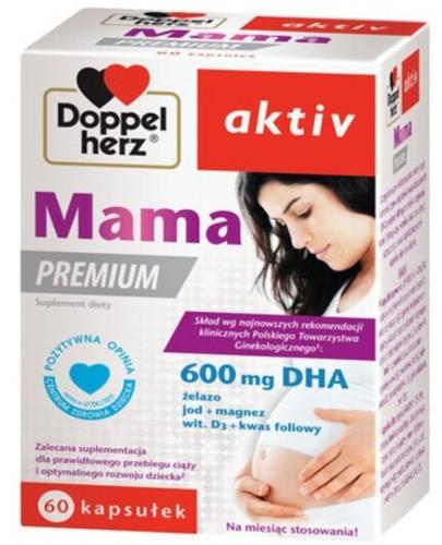 podgląd produktu Doppelherz Aktiv Mama Premium 60 kapsułek