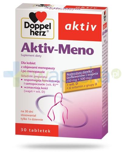 podgląd produktu DoppelHerz Aktiv Meno 30 tabletek