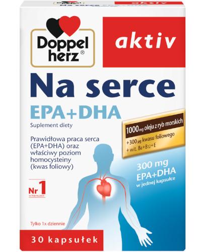 podgląd produktu Doppelherz Aktiv Na serce DHA+EPA 30 kapsułek