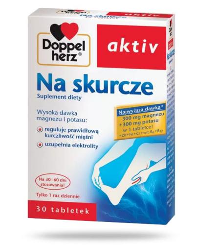 podgląd produktu Doppelherz Aktiv Na skurcze 30 tabletek