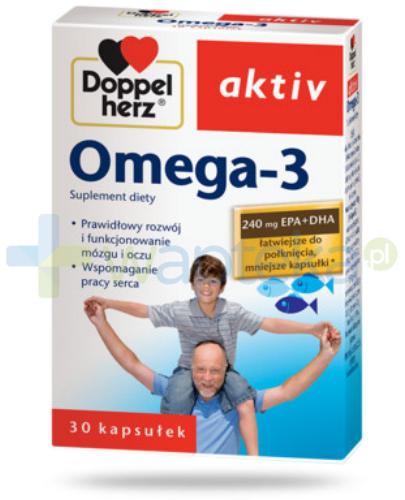 podgląd produktu Doppelherz Aktiv Omega-3 30 kapsułek