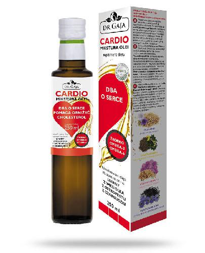 podgląd produktu Dr Gaja Cardio Mikstura Olei niefiltrowane oleje tłoczone na zimno 250 ml