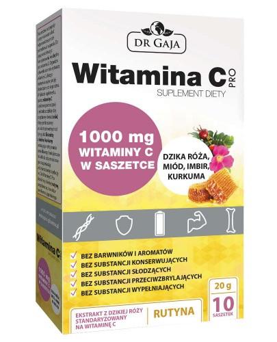 podgląd produktu Dr Gaja Witamina C Pro 1000 mg 10 saszetek