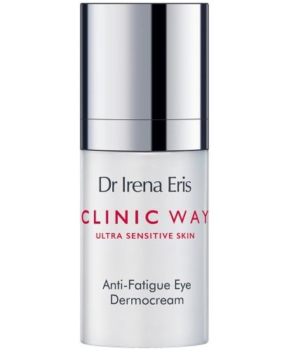 podgląd produktu Dr Irena Eris Clinic Way 1°+ 2° hialuronowe wygładzenie dermokrem przeciwzmarszczkowy pod oczy na dzień i na noc 15 ml