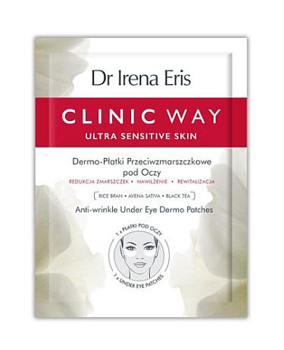 podgląd produktu Dr Irena Eris Clinic Way dermo-płatki przeciwzmarszczkowe pod oczy 1x 2 sztuki