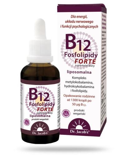 podgląd produktu Dr Jacobs B12 Fosfolipidy Forte krople 50 ml