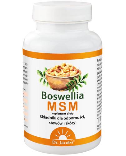 podgląd produktu Dr Jacobs Boswellia MSM 90 tabletek