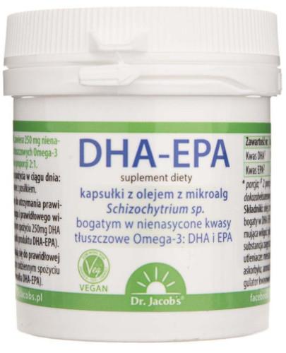 podgląd produktu Dr Jacobs DHA-EPA 60 kapsułek