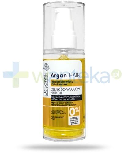 zdjęcie produktu Dr. Sante Argan olejek regenerujący do włosów z olejem arganowym i keratyną 50 ml Elfa Pharm